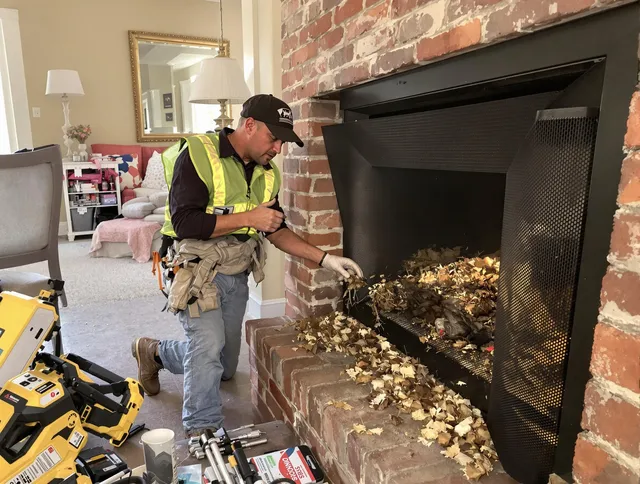 Safe screening installation by Southbury Chimney Sweep in Southbury, CT