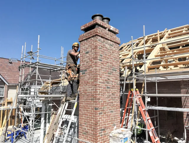 New chimney installation completed by Southbury Chimney Sweep in Southbury, CT