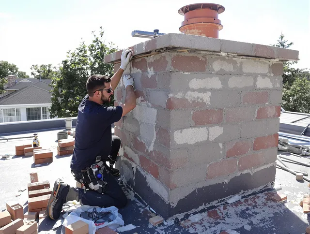 Advanced chimney repair process by Southbury Chimney Sweep in Southbury, CT