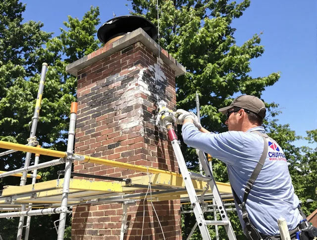 Structural chimney repair by Southbury Chimney Sweep in Southbury, CT